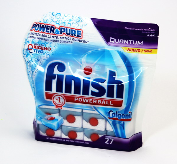 VIÊN RỬA CHÉN BÁT FINISH POWER  PURE Túi 27 VIÊN